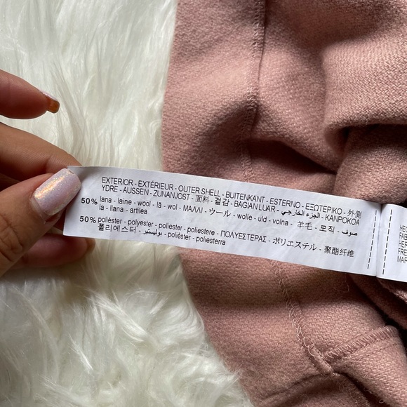 Zara Baby Girl Button Flannel Dress 18-24 - Picture 5 of 7